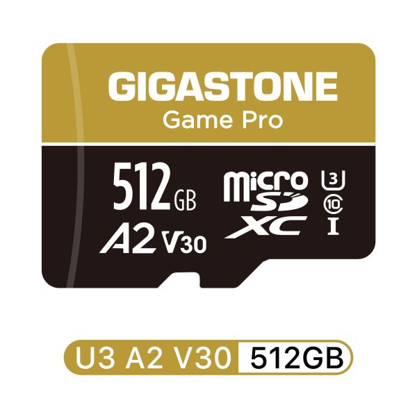 遊戲高速記憶卡 Game Pro 128GB-512GB Gigastone,MicroSD,A2V30,高速記憶卡,128GB,附轉卡,讀取速度快,五年保固,備份豆腐,switch,空拍機,遊戲部落客,薩爾達傳說
