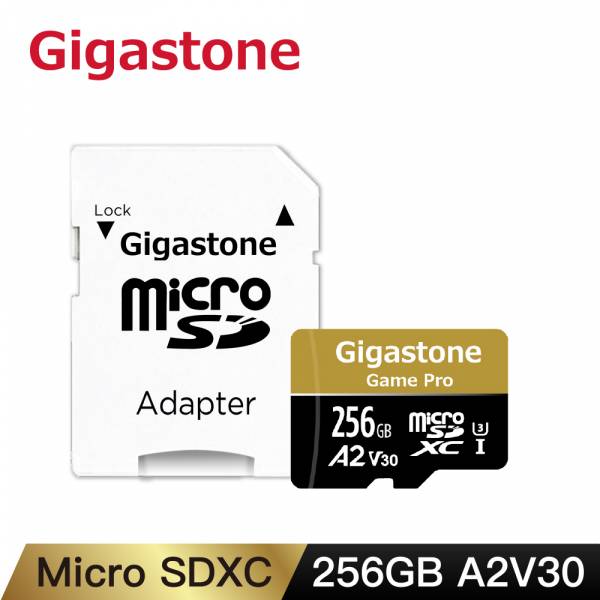 256GB Micro SDXC UHS-I U3 記憶卡(256G A2V30 高速記憶卡) Gigastone,MicroSD,A2V30,高速記憶卡,256GB,附轉卡,讀取速度快,五年保固,備份豆腐,switch,空拍機,遊戲部落客,薩爾達傳說
