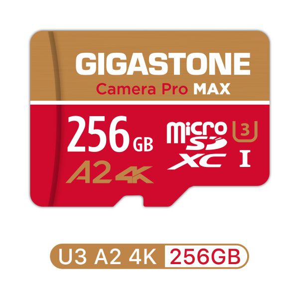 4K 高速攝影記憶卡 Camera Pro MAX 128GB-256GB Gigastone,MicroSD,A2V30,高速記憶卡,32GB,附轉卡,讀取速度快,五年保固,備份豆腐,switch,空拍機,遊戲部落客,遊戲記憶卡,Go Pro,單眼,運動相機,32G,microSD,SD,A2快速效能等級