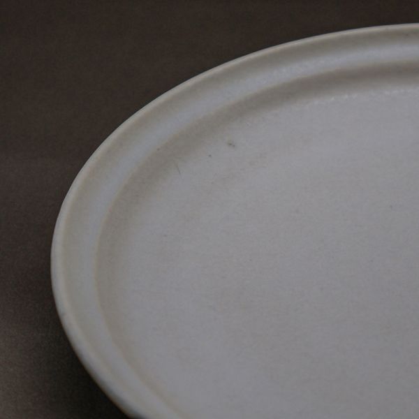 【陶來福】釉色圓盤＿胡粉釉色 手作陶藝,陶器,生活陶,盤子,盤