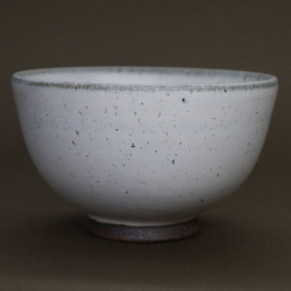 【陶來福】釉色碗＿斑點白釉 手作陶藝,陶器,生活陶,碗,飯碗