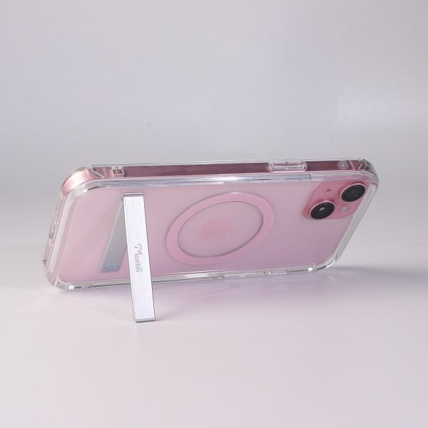 Apple iPhone 15 Plus【亮面】極空戰甲六代 磁吸+支架 二合一 保護殼,iPhone 15 Plus,Apple,不變黃,透明殼,防撞殼,犀牛盾,UAG,casetify