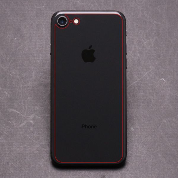 Apple iPhone 8 太空盾Plus 背貼 (非滿版) Apple iPhone 8 背貼,保護貼,螢幕保護貼,太空盾,壯撞貼,hoda,藍寶石,9H保護貼,imos,犀牛盾,devilcase