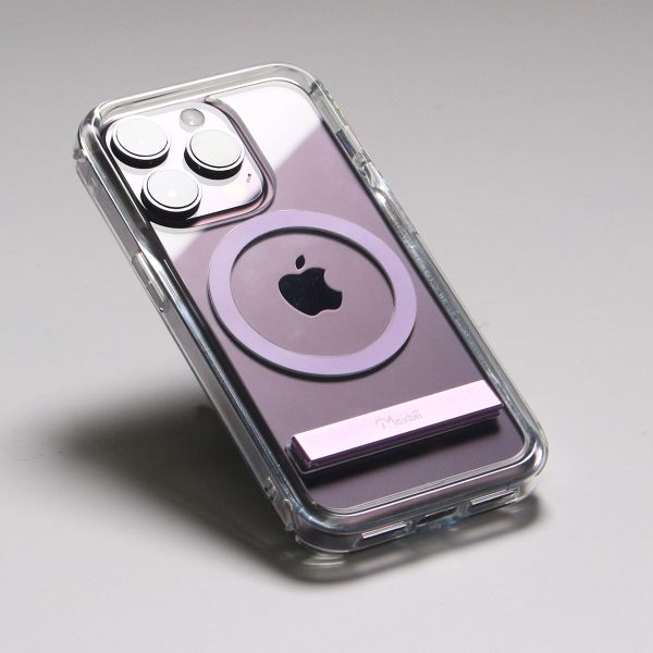 Apple iPhone 14 Pro【亮面】極空戰甲七代 磁吸+支架 二合一 保護殼,iPhone 14 Pro,Apple,不變黃,透明殼,防撞殼,犀牛盾,UAG,casetify