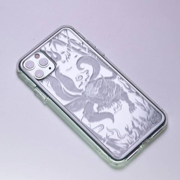極空戰甲 光雕設計 玉藻妖魂 保護殼,iPhone 13,iPhone 12,iPhone 11,iPhone  X,Apple,不變黃,透明殼,防撞殼,犀牛盾,UAG,casetify