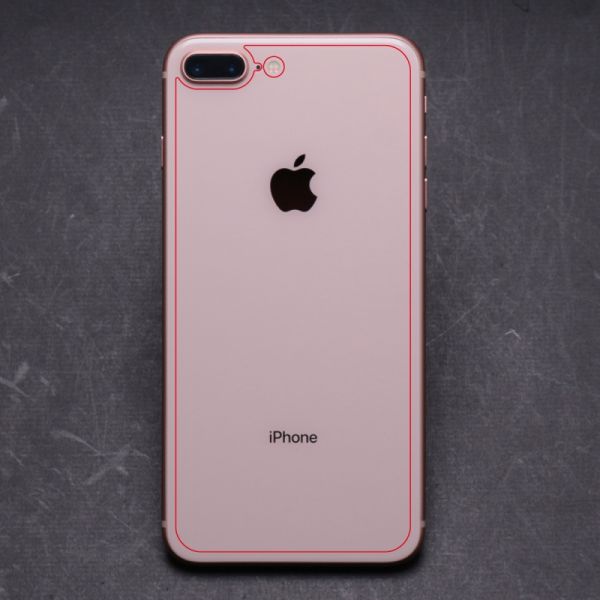 Apple iPhone 8 Plus 太空盾Plus 背貼 (非滿版) Apple iPhone 8 Plus 背貼,保護貼,螢幕保護貼,太空盾,壯撞貼,hoda,藍寶石,9H保護貼,imos,犀牛盾,devilcase