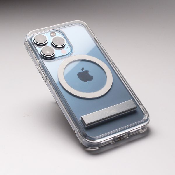 Apple iPhone 13 Pro Max【亮面】極空戰甲六代 磁吸+支架 二合一 保護殼,iPhone 13 Pro Max,Apple,不變黃,透明殼,防撞殼,犀牛盾,UAG,casetify
