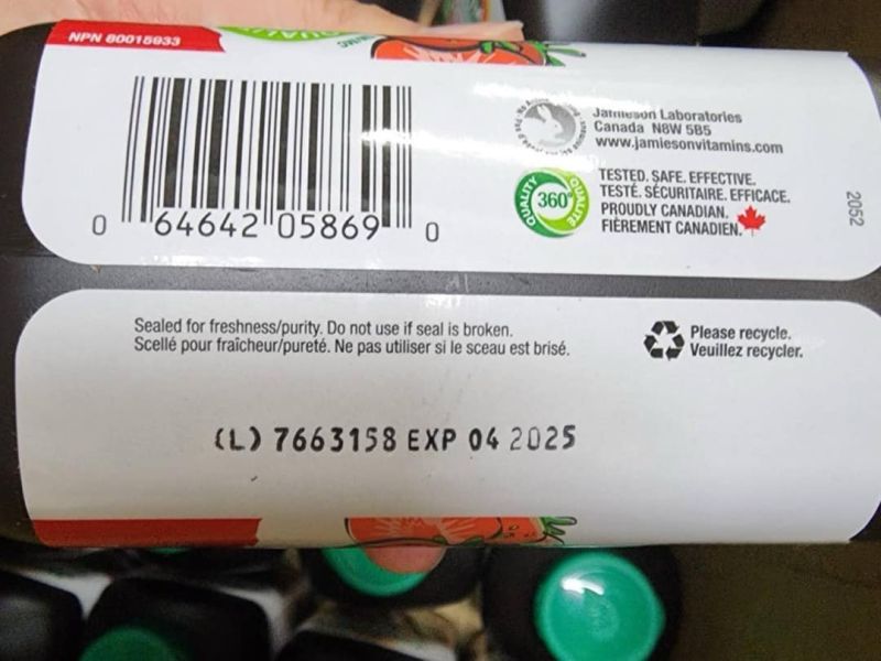 【限時團購】加拿大 Jamieson 兒童維生素D3 草莓口味咀嚼錠（400IU/100粒） 