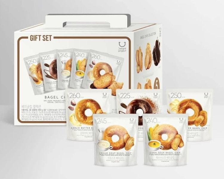 【限時團購】韓國熱銷零食DELIGHT PROJECT低卡貝果餅乾 