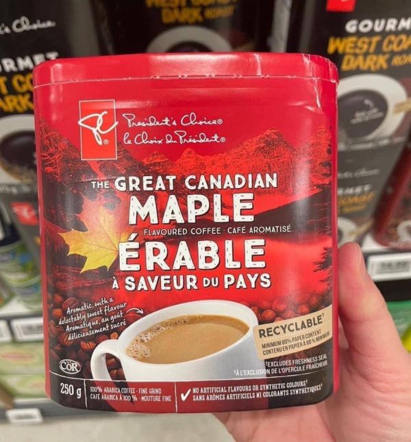 【限時團購】加拿大 President's Choice 楓糖風味研磨咖啡 250g 