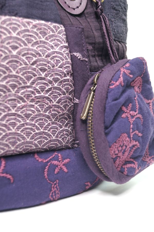 刺繡造型古布包 