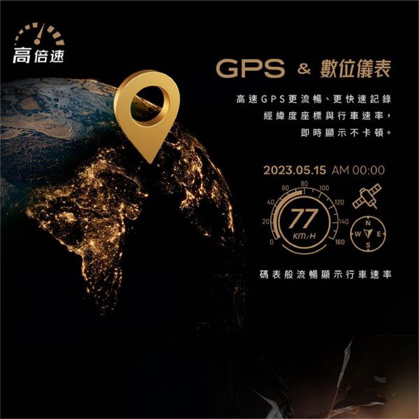 MS298WG 防抖鷹 獨家專利 EIS防抖功能 GPS 數位儀表 WIFI 機車行車紀錄器(贈64G記憶卡) 