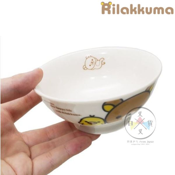 拉拉熊 懶懶熊 懶妹 小雞 蜜茶熊 人物大頭 陶瓷飯碗10.5公分 日本製 