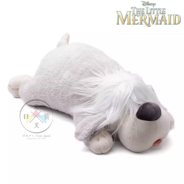 預購 迪士尼 麥克斯 小美人魚 王子 狗狗 超好摸趴睡抱枕M號50公分 