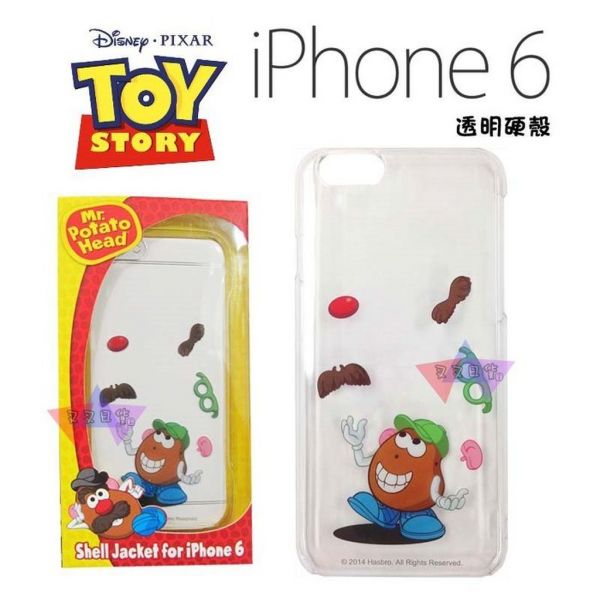 迪士尼玩具總動員蛋頭先生玩弄五官iphone 6 6s 4.7吋透明手機殼 