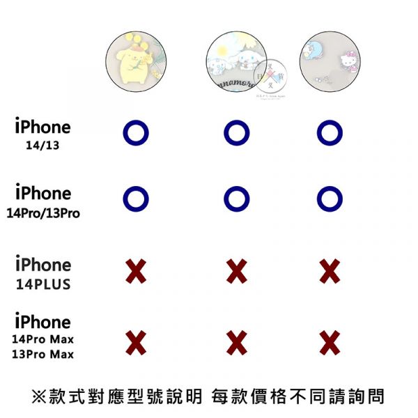預購 三麗鷗 大集合 iPhone 14 Pro Max 半透明防撞手機殼 日本正版 