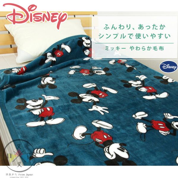迪士尼 米奇 全身滿版 單人毯 毛毯 140X100公分 