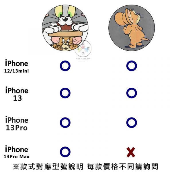 預購 湯姆貓傑利鼠 三明治 背影 iPhone 13 PRO防撞手機殼 4選1 
