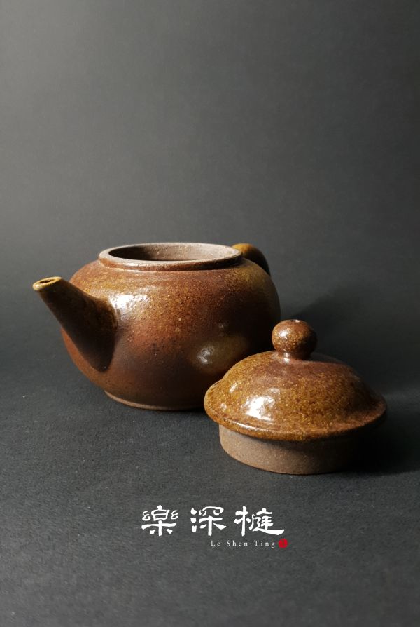 紫砂柴燒水平壺 茶壺,泡茶,茶