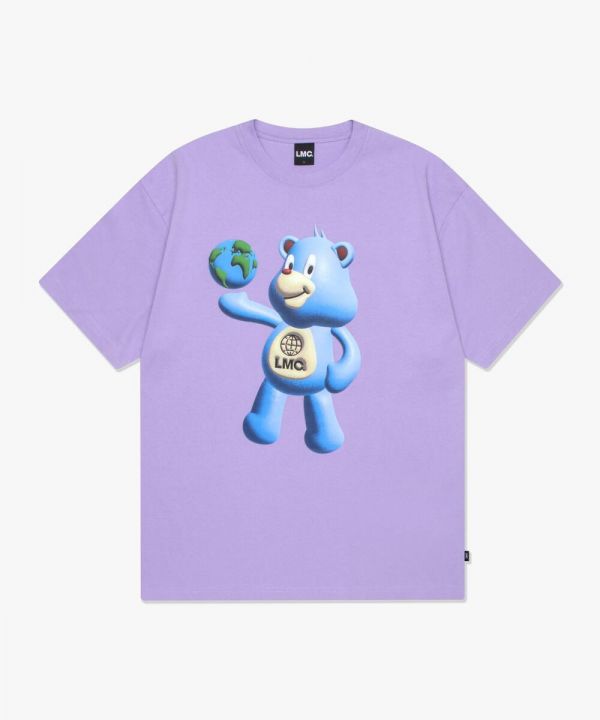 3D Bear TEE (紫) 