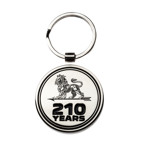 210 週年紀念金屬鑰匙圈 PEUGEOT, 寶獅, 鑰匙圈