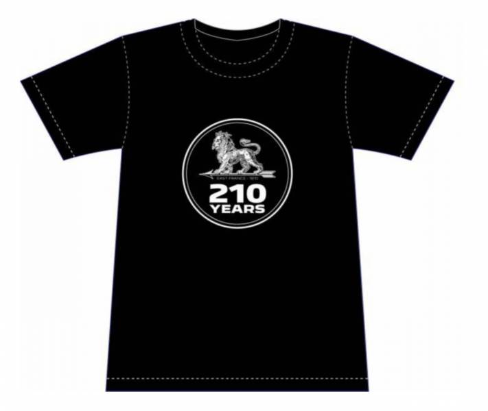 PEUGEOT 210 週年紀念 T-Shirt PEUGEOT