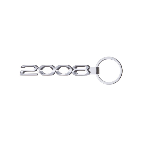 (代購) 2008 金屬數字鑰匙圈 PEUGEOT, 寶獅, 鑰匙圈