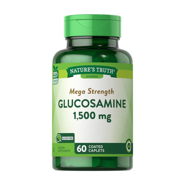 綠萃淨 敏捷葡萄糖胺1500mg活力錠(60錠/瓶) 葡萄糖胺,玻尿酸,行動靈活