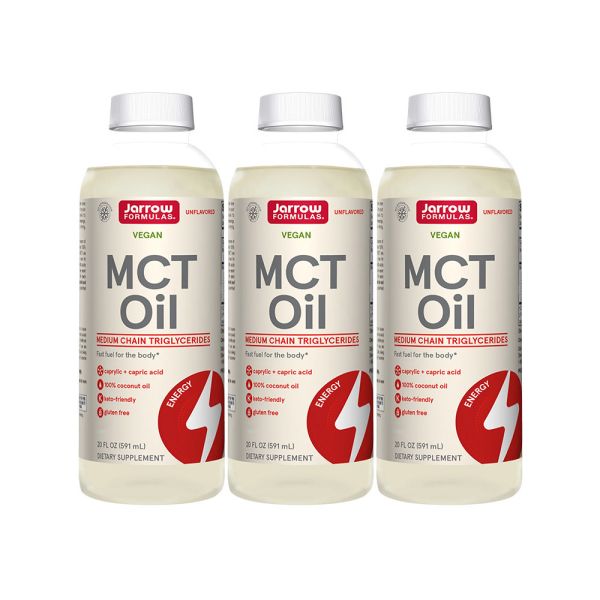 賈羅公式 中鏈椰子油MCT OILx3瓶組(591ml/瓶) MCT,C8,C10,防彈咖啡,生酮飲食,椰子油