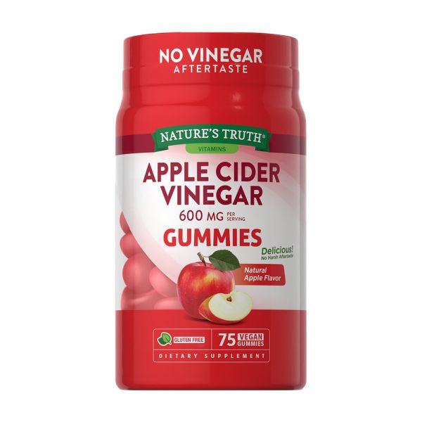 綠萃淨 美味蘋果醋軟糖(75粒/瓶) 蘋果醋,天然果醋,促進消化,代謝,調整體質