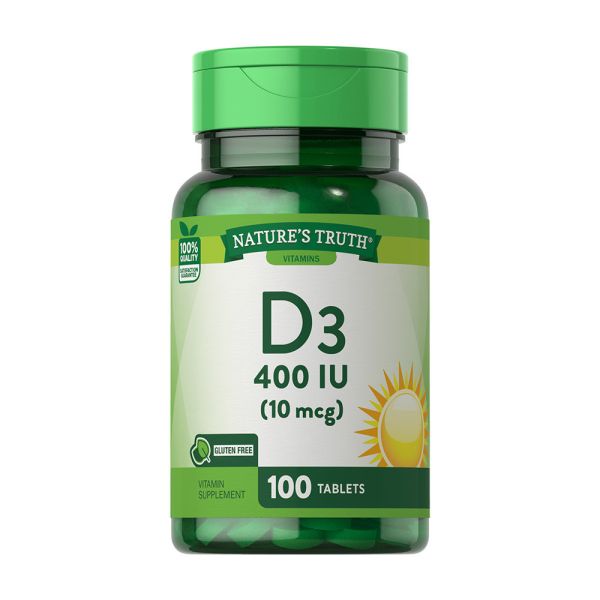 綠萃淨 非活性維生素D3錠(100錠/瓶) 維生素D3,非活性D3,鈣,D3