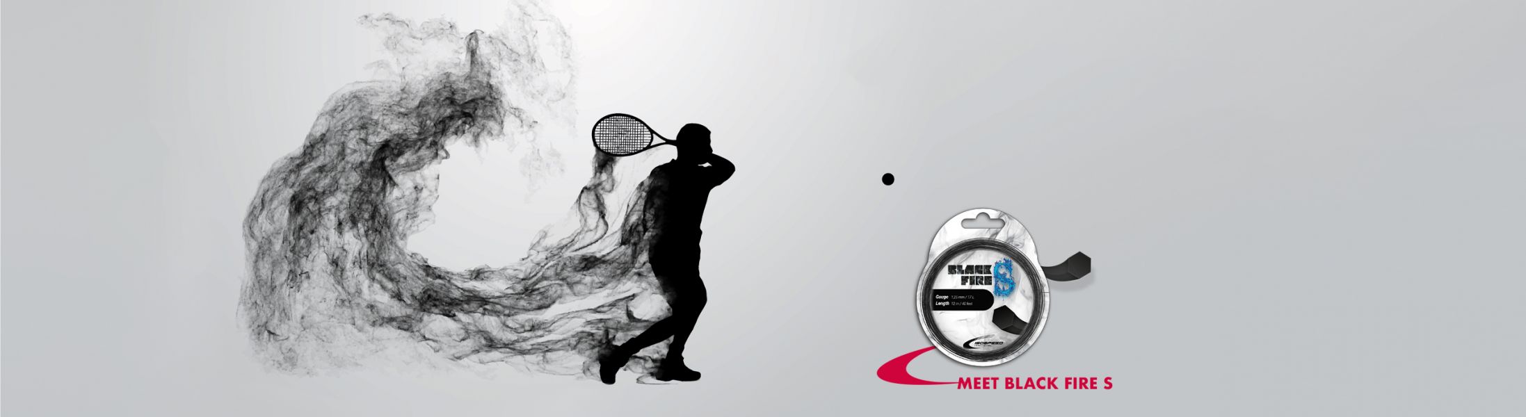 ISOSPEED 網球線 Black Fire S 六角線 17 黑 200米一盤 奧地利製 isospeed
網球線