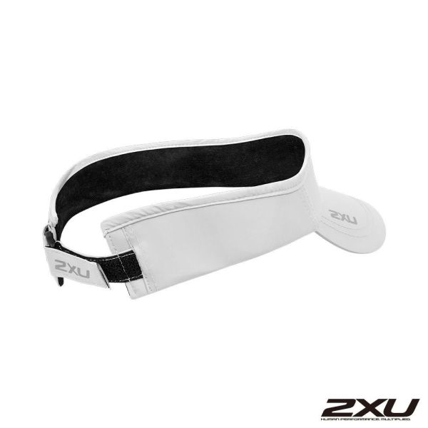 澳洲 2XU 慢跑 中空帽 (可調式) 白色 / 黑色 專業慢跑帽 運動帽 2xu 
慢跑帽
中空帽