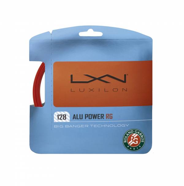 LUXILON 法網 網球線 Alu Power Roland Garros 1.28 紅土色特別款 法網