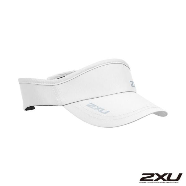 澳洲 2XU 慢跑 中空帽 (可調式) 白色 / 黑色 專業慢跑帽 運動帽 2xu 
慢跑帽
中空帽