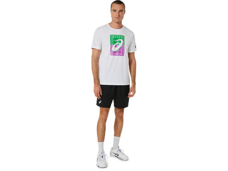 ASICS 亞瑟士 短袖上衣 男款 網球 上衣 訓練上衣 紫綠款 網球服
短袖
亞瑟士
ASICS