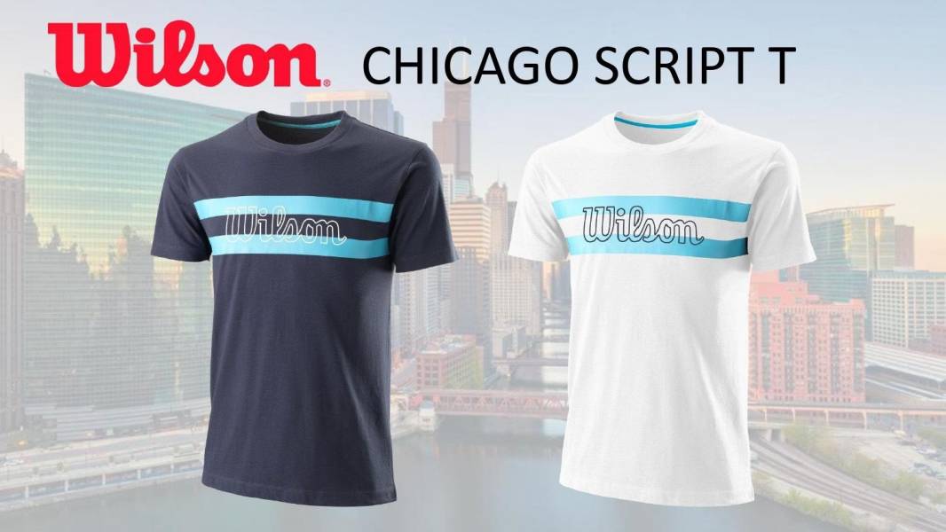WILSON 芝加哥 城市系列 短袖上衣 男 2款 限量City Collection Chicago 芝加哥