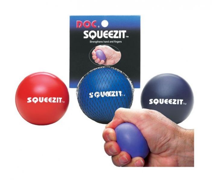 Tourna Doc Squeezit 握力球 練習球 手指訓練 三種握力(紅.藍.紫) 握力