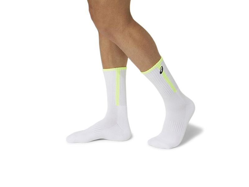 ASICS 亞瑟士 網球襪 中筒襪 白黃色 L (27-29cm) 男女中性款 網球襪
運動襪
亞瑟士
