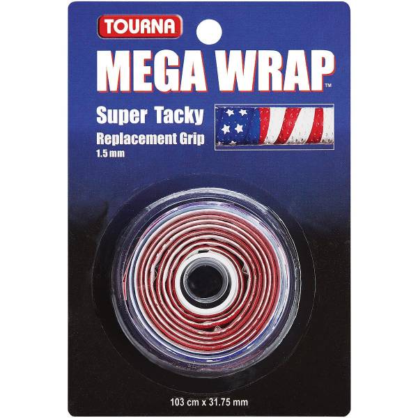 TOURNA MEGA WRAP 底層 握把皮 美國國旗版 1.5mm 握把皮