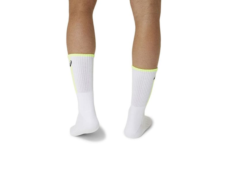 ASICS 亞瑟士 網球襪 中筒襪 白黃色 L (27-29cm) 男女中性款 網球襪
運動襪
亞瑟士
