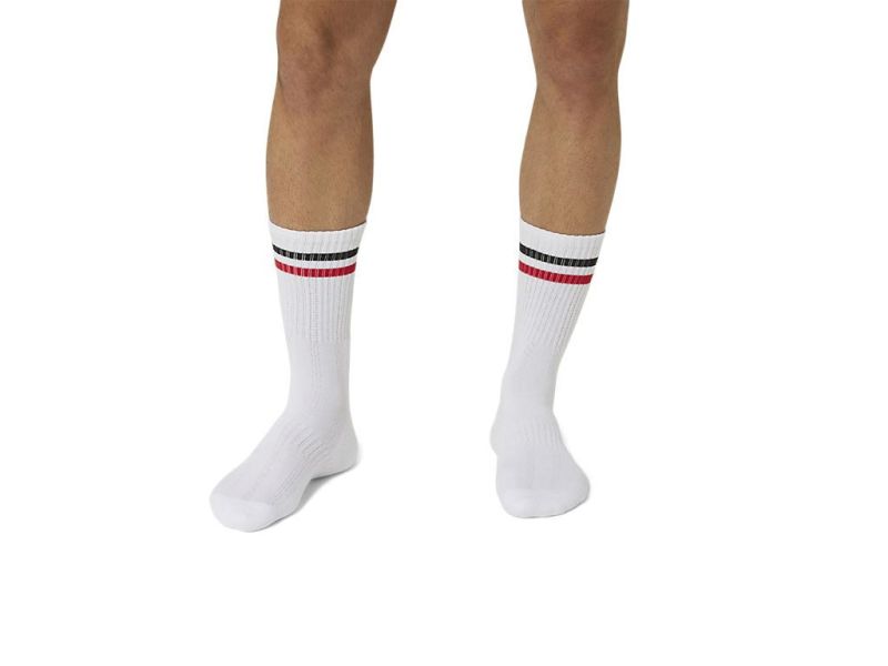 ASICS 亞瑟士 網球襪 中筒襪 白色 / 深藍色 男女中性款 運動襪 中筒襪
運動襪
網球襪