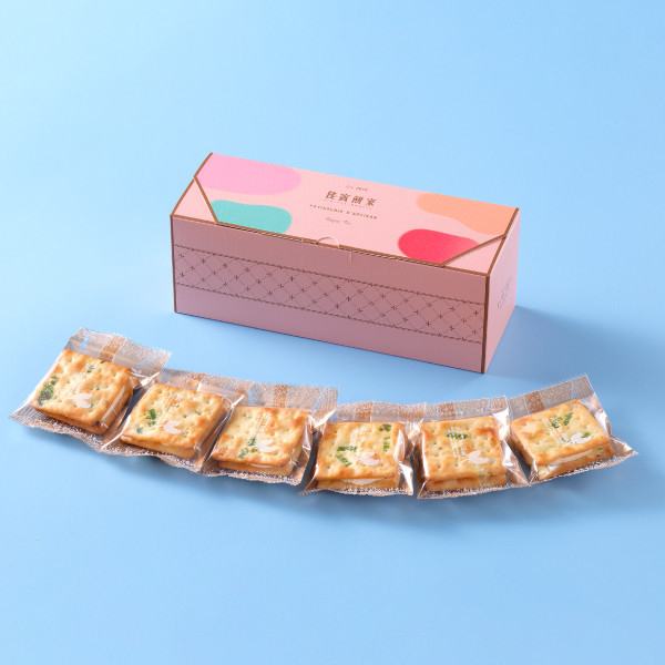 香蔥牛軋餅(12入獨立包裝) #香蔥牛軋餅#佳賓餅家#原味牛軋餅