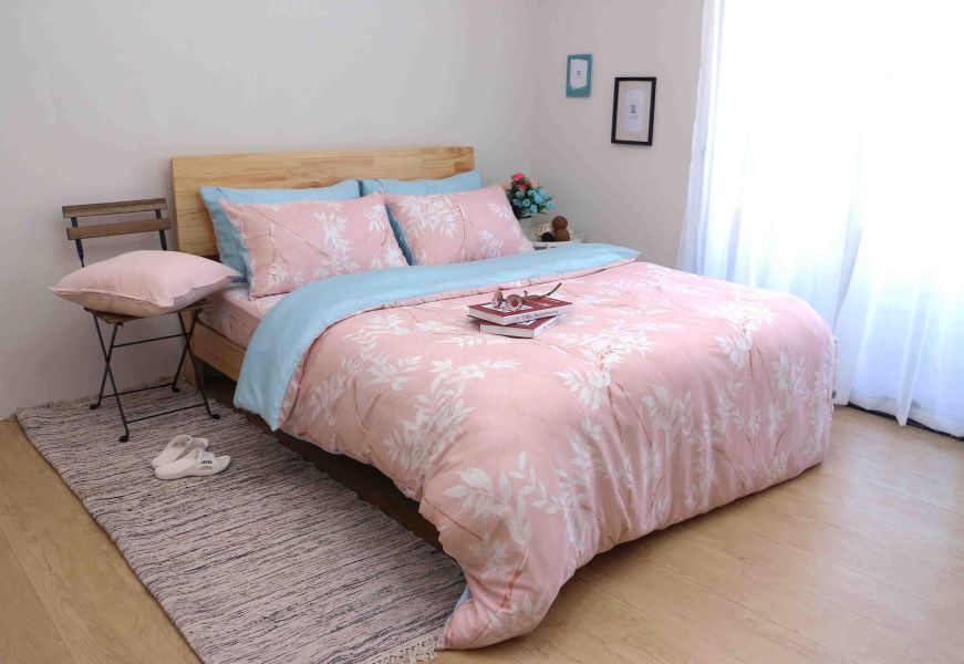 春漾風情-床包兩用被 40支天絲-220織萊賽爾(適用於33公分以下床墊) 萊賽爾,天絲,寢具,床包,枕套,被套