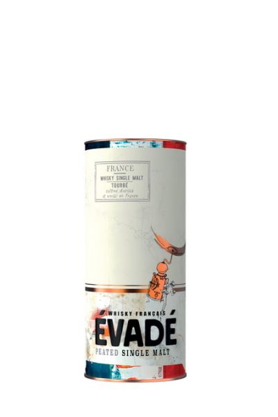 Evadé法國單一純麥泥煤雙桶威士忌Whisky Evade Single Malt Peated with Giftbox ÉVADÉ,法國,單一純麥,泥煤,雙桶,威士忌,