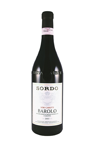 Barolo DOCG Sori`Gabutti 2003義大利梭多葡萄酒 BAROLO,DOCG,SORIGABUTTI,2003,SORDO,梭多酒莊,Italy,CERETTA DI PERNO