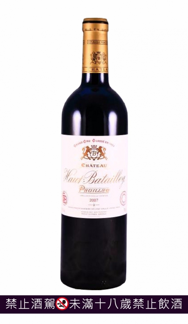 Ch. Haut-Batailley歐貝特利城堡 2007 葡萄酒,紅酒,級數酒,波爾多,品酒會, cabernet,卡本內,法國