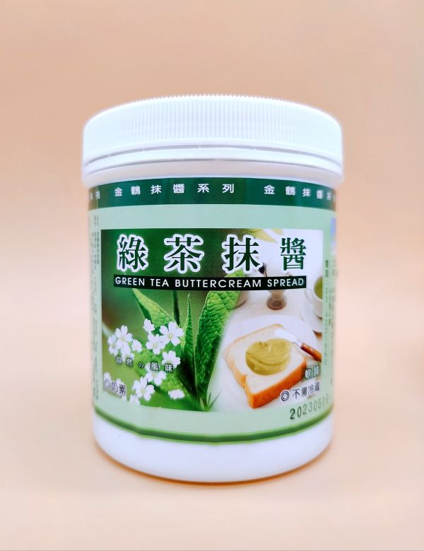 【金鶴】綠茶抹醬  900g 金鶴綠茶抹醬 (奶素) 900g