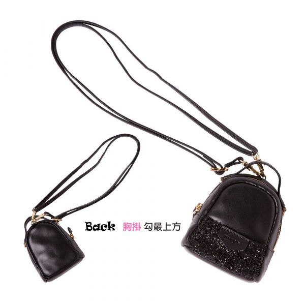 【親子系列】縮小版Baby Backpack 零錢包 黑夜星沙 