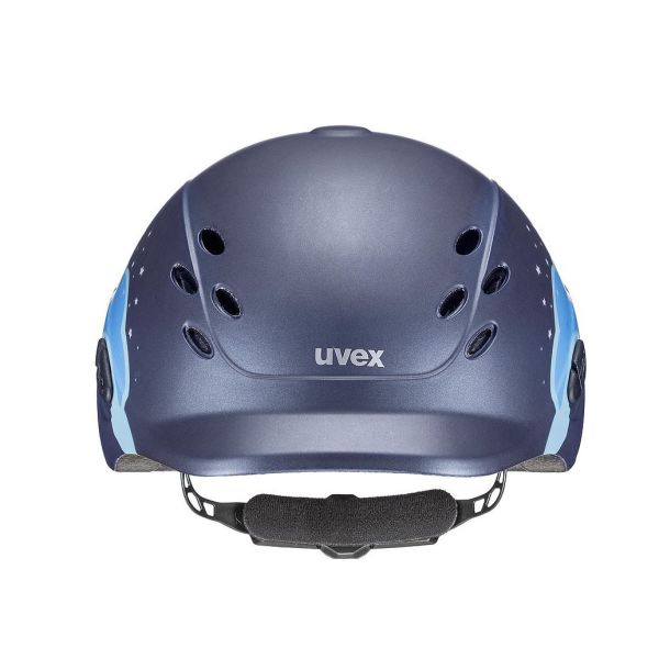 UVEX 兒童透氣騎士帽 (3色可選/彩虹馬圖樣/49-54cm) 